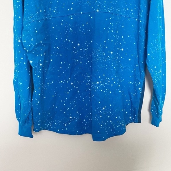 Disney Parks Star Wars ENDOR Spirit Jersey Ewok Blue Starry Sky Size Small - Picture 11 of 12